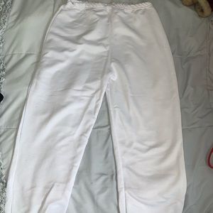 White Sweatpants/Joggers